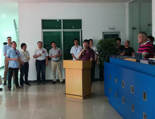 僑洋實業(yè)領導嘉賓科學院李副院長致辭